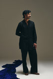 Jharokha Front Loop Button Kurta Set