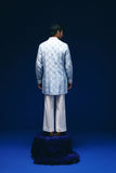 Vector Front Open Kurta Set