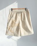 Cotton Bermuda Shorts - Beige