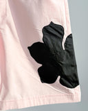 Appliqué Poplin Shorts- Baby Pink