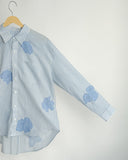 Cloud Bloom Stripe Shirt