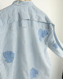 Cloud Bloom Stripe Shirt