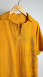 Embroidered Loose Knit Shirt - Mango