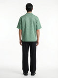 The “Inferno Veil" Cuban Collared Shirt