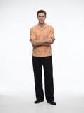 The “Inferno Veil" Cuban Collared Shirt