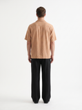 The “Inferno Veil" Cuban Collared Shirt