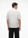 The “Inferno Veil" Cuban Collared Shirt