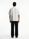 The “Inferno Veil" Cuban Collared Shirt