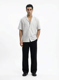 The “Inferno Veil" Cuban Collared Shirt