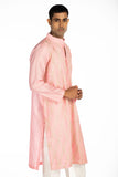 BLUSH PINK EMBROIDERED KURTA SET
