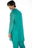 ICE BLUE EMBROIDRED KURTA SET