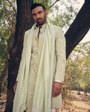 FLORAL SHERWANI SET