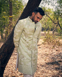 FLORAL SHERWANI SET