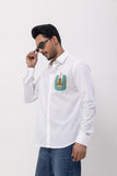 TIGER WALKING - HAND EMBROIDERED DESIGNER SHIRT