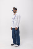 WEB ABSTRACT - HAND EMBROIDERED DESIGNER SHIRT