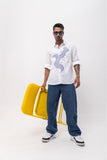 WEB ABSTRACT - HAND EMBROIDERED DESIGNER SHIRT