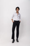 ABSTRACT DOTTED- HAND EMBROIDERED DESIGNER SHIRT