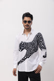 CHEETAH -  HAND EMBROIDERED DESIGNER SHIRT