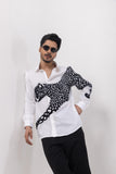 CHEETAH -  HAND EMBROIDERED DESIGNER SHIRT