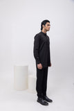 WATER - INDOWESTERN OPEN JACKET KURTA SET WITH TROUSERS