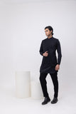 FIREFLY TRIO DESIGNER PINTUCK NEHRU JACKET/BUNDI WITH KURTA & PANT SET