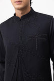 FIREFLY TRIO DESIGNER PINTUCK NEHRU JACKET/BUNDI