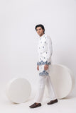 MACAW DESIGNER NEHRU JACKET WITH KURTA & PANT SET