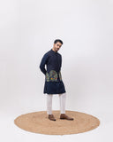 JUNGLE DESIGNER NEHRU JACKET WITH KURTA & PANT SET