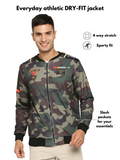 Military Camo GULLY Athletic Bomber jacket