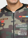 Military Camo GULLY Athletic Bomber jacket