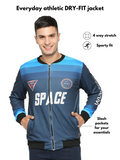Mars Exploration Cadet blue GULLY Athletic Bomber jacket