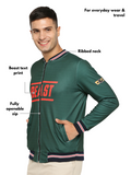 Beast Seaweed green GULLY Athletic Bomber jacket