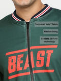Beast Seaweed green GULLY Athletic Bomber jacket