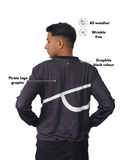 Pirate Graphite black GULLY Athletic Bomber jacket