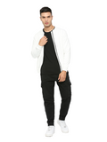 Pearly White GULLY Athletic Bomber jacket