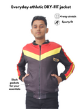 Gully Squad Graphite black GULLY Athletic Bomber jacket