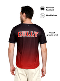 Scarlet Red & Graphite Black DRI-FIT GA Baseball shirt
