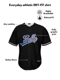 Gully DRI-FIT Graphite Black GA Baseball shirt
