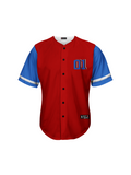 Ace DRI-FIT Wine Red GA Baseball shirt
