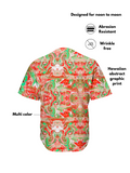 Hawaiian Beach DRI-FIT Abstract GA Baseball shirt