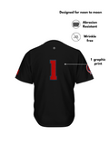 Street DRI-FIT Graphite Black GA Baseball shirt