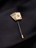 Aces Rule Lapel Pin