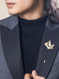 FLYING BIRD LAPEL PIN