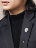 LION'S MANE LAPEL PIN