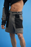 LAYERED STRUCTURED SHORTS