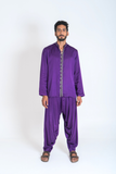 Purple-Green Braid Indo Set