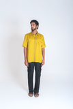 Yellow-Green Braid Shirt