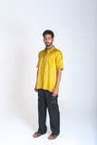 Yellow-Green Braid Shirt