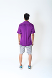 Purple-Green Braid Shirt