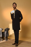 Black & White Turtle Tale Kurta Set